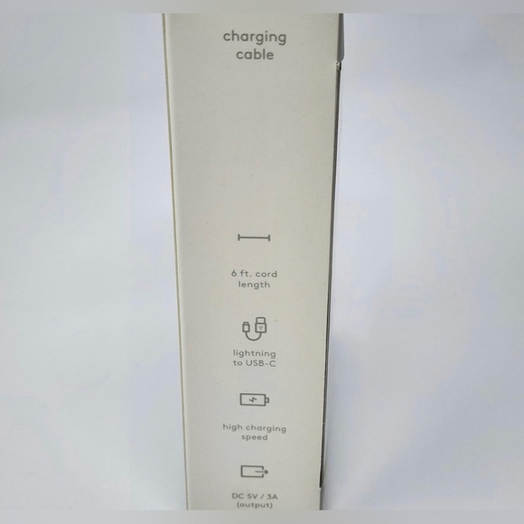 6' Lightning to USB-C Braided Cable - heyday
Rose Pink - Picture 8 of 9